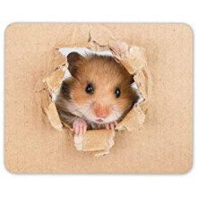 Funny Hamster Mouse Mat Pad - Rodent Kids Girls Boys PC Computer #8521