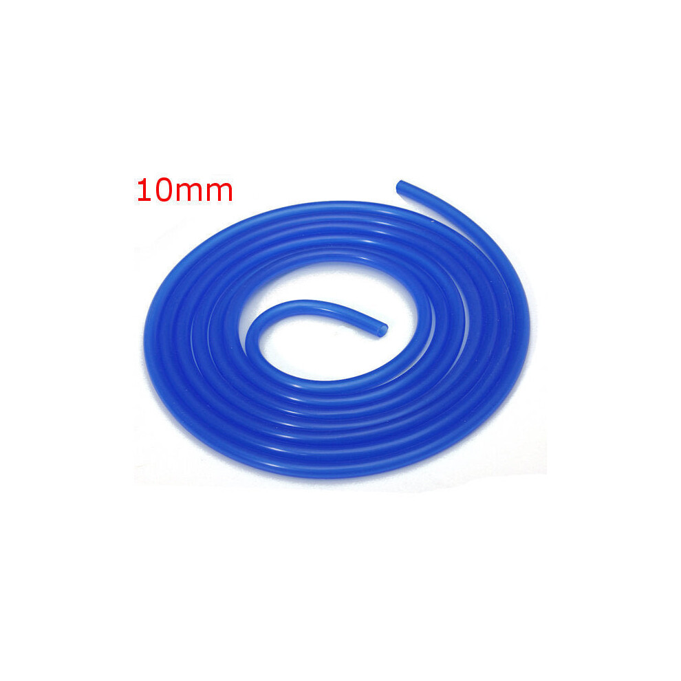 (10mm Blue) Silicone Vacuum Hose Turbo Radiator Rubber Air Vac Pipe 3m Long