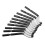(NB1100) Burr Handle Scraper Deburring Tool 10pcs Deburring Trimming Blade Cutter Tools Kit 7