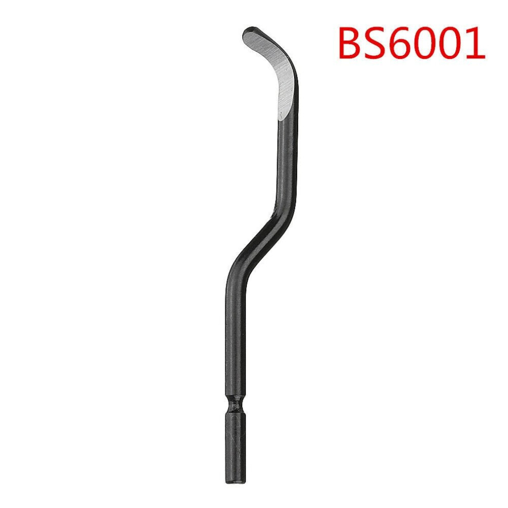 (Bs6001) Burr Handle Scraper Deburring Tool 10Pcs Deburring Trimming Blade Cutter Tools Kit 3654659306173