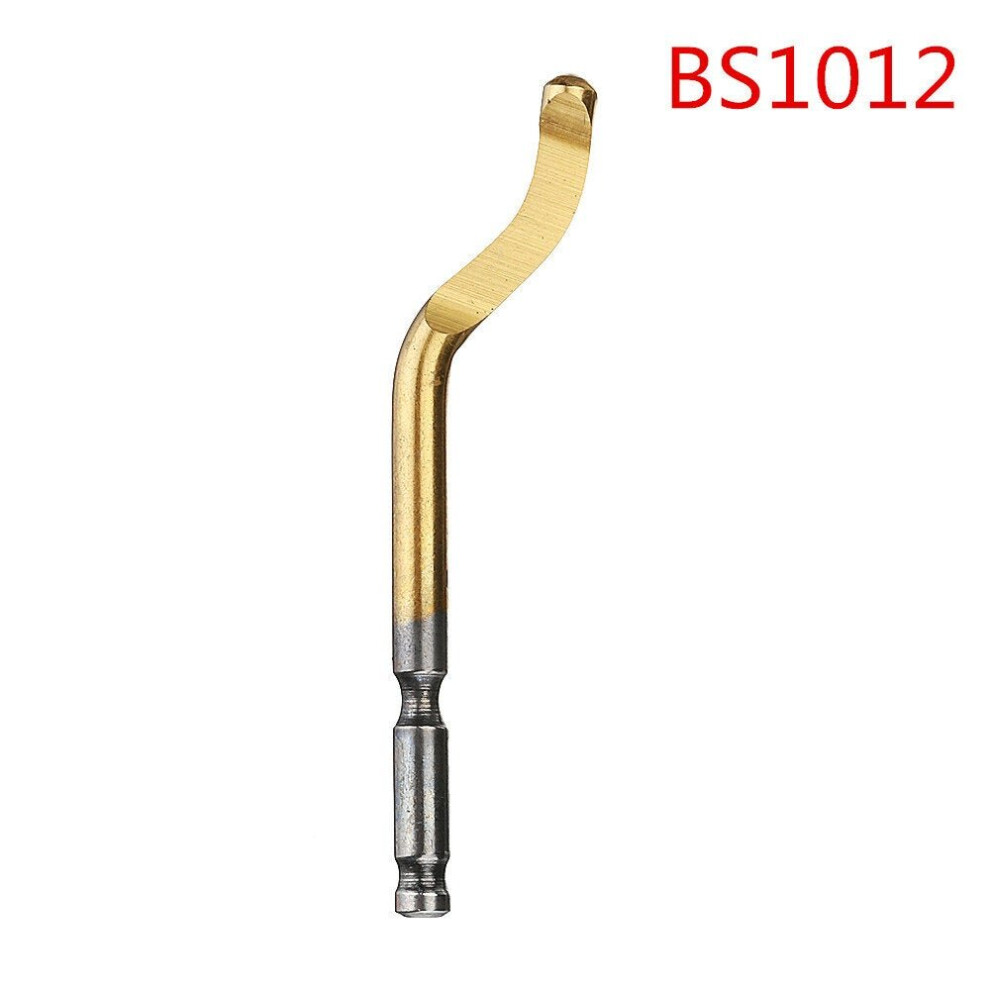 (Bs1012) Burr Handle Scraper Deburring Tool 10Pcs Deburring Trimming Blade Cutter Tools Kit 3654659306227