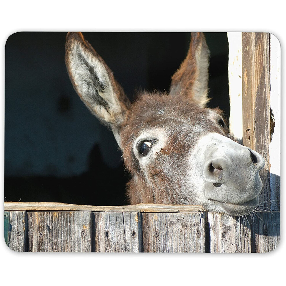 Cheeky Donkey Mouse Mat Pad - Horse Kids Cute Animal Gift Pc Computer #8260 7625888837598