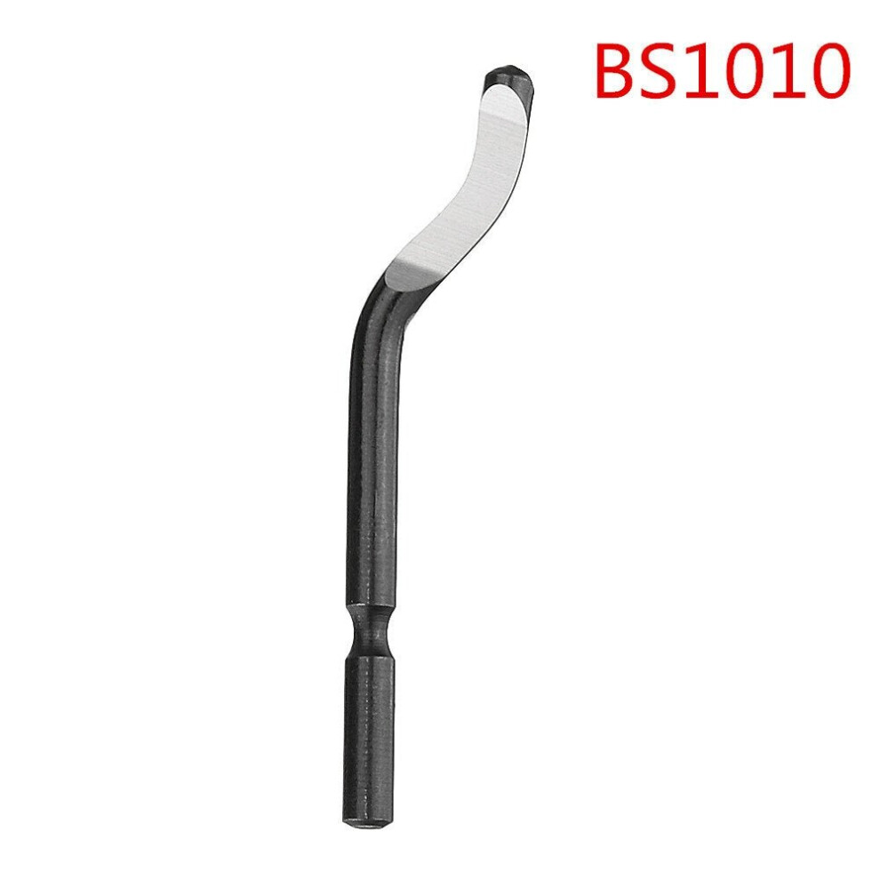 (Bs1010) Burr Handle Scraper Deburring Tool 10Pcs Deburring Trimming Blade Cutter Tools Kit 3654659301215