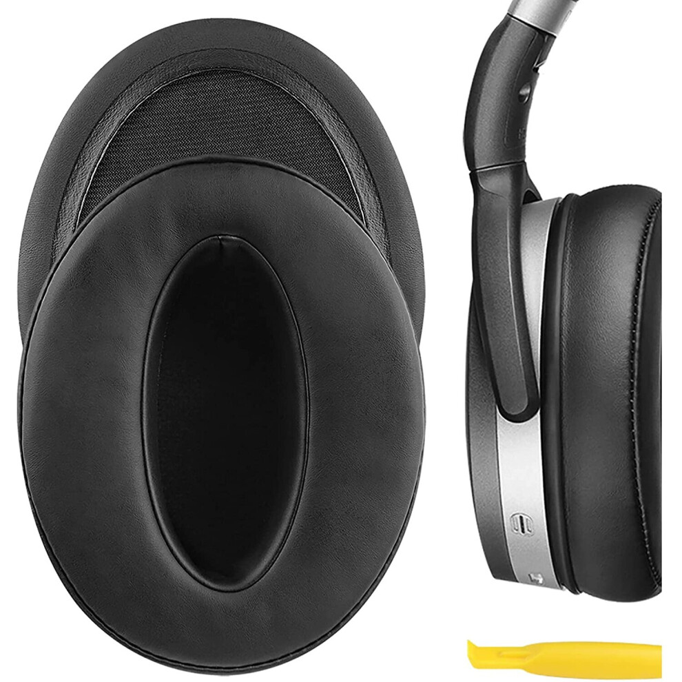 Geekria Quickfit Protein Leather Replacement Ear Pads For Sennheiser Hd4.50bt, Hd4.50btnc, Hd4.40bt Headphones Ear Cushions,... 600155063464