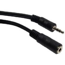 Aptii 3.5mm Stereo Headphone Extension Cable Lead Nickel 5 m