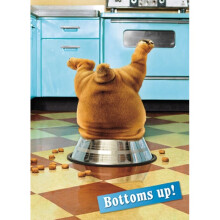 Avanti Bottoms Up Funny Father's Day Greeting Card Humour Cards