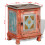 VidaXL vidaXL Nightstand Bedside Table Side Cabinet Home Decor Solid Mango Wood Orange 8