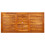 VidaXL vidaXL Solid Acacia Wood Garden Dining Table Extendable Outdoor Patio Table 6