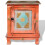 VidaXL vidaXL Nightstand Bedside Table Side Cabinet Home Decor Solid Mango Wood Orange 6