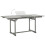 VidaXL vidaXL Solid Acacia Wood Garden Dining Table Patio Extendable Dinner Table 2