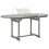VidaXL vidaXL Solid Acacia Wood Garden Dining Table Patio Extendable Dinner Table 4