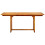 VidaXL vidaXL Solid Acacia Wood Garden Dining Table Extendable Outdoor Patio Table 5