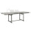VidaXL vidaXL Solid Acacia Wood Garden Dining Table Patio Extendable Dinner Table 3