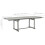 VidaXL vidaXL Solid Acacia Wood Garden Dining Table Patio Extendable Dinner Table 4