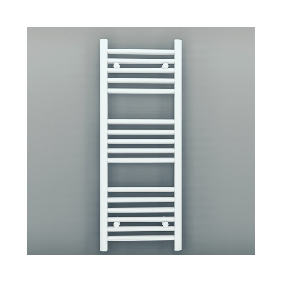 (400 x 900 mm (h)) 400mm Wide White Towel Rail Radiator