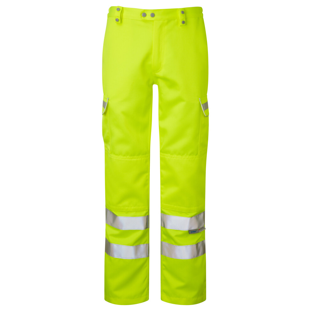 Pulsar P346/R/32 P346 High Visibility Yellow Combat Work Trousers Regular 32