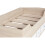 Birlea Birlea Camden Cabin Bed with Drawers - 3ft Single - White & Oak 7