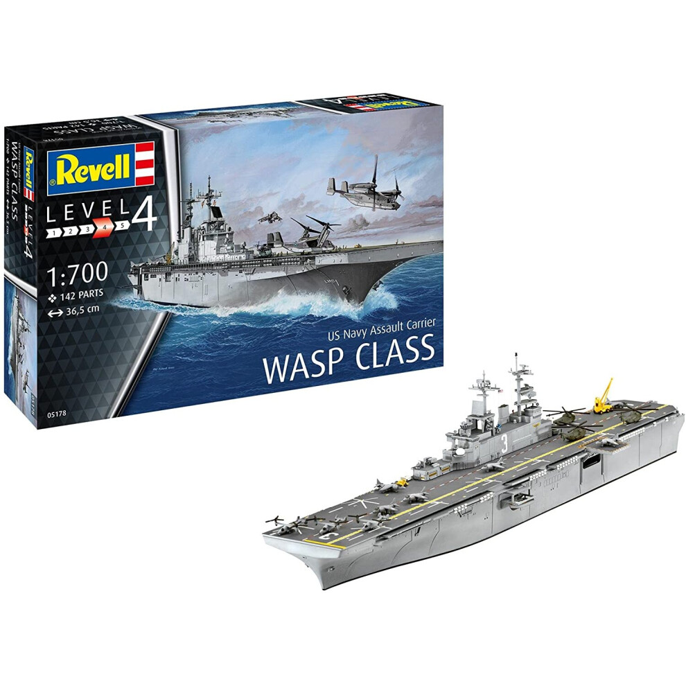 Revell Assault Carrier Uss Wasp Class