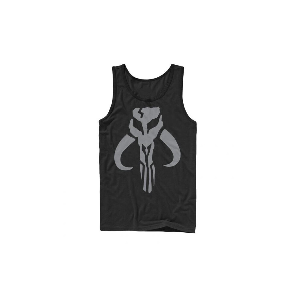 Star Wars 823903-medium The Mandalorian Mythosaur Logo Tank Top, Medium