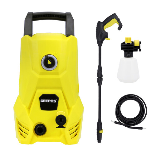 Geepas Electric High Pressure Washer 2500W Powerful Jet Wash 105 Bar on ...