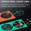 (Black) Smart Watch Bluetooth Waterproof Fitness Tracker 2