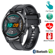 (Black) Smart Watch Bluetooth Waterproof Fitness Tracker