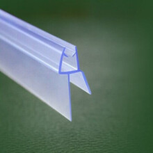 Shower Glass Door Plastic Seal For 5-6mm Glass 18mm gap