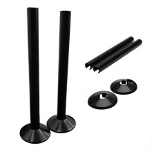 (Black) Pipe Covers and Collars For 15mm Radiator Pipes