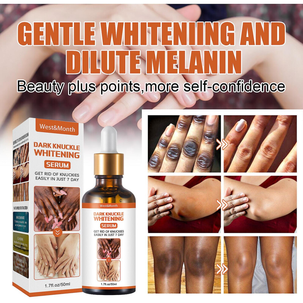 Drak Knuckle Whitening Serum Hand Elbow Knee Brightening Serum Skin Moisturizer