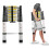 Heavy Duty Telescopic Ladder 3.8m Portable Aluminium Extendable 6