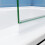 AICA Luxury 1000x1400mm 3 Fold Folding Bath Shower Screen Modern Hinge 5