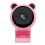 (Pink) 1080p Desktop Laptop Computer Usb Camera Plug And Play With Microphone 2