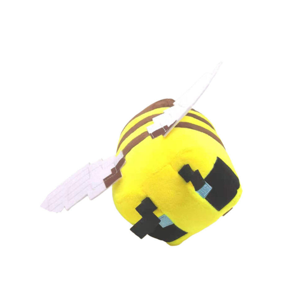 (20cm Bee) Minecraft Stuffed Animal Soft Plush ToyPixel Doll Children Gift Plushies Toy