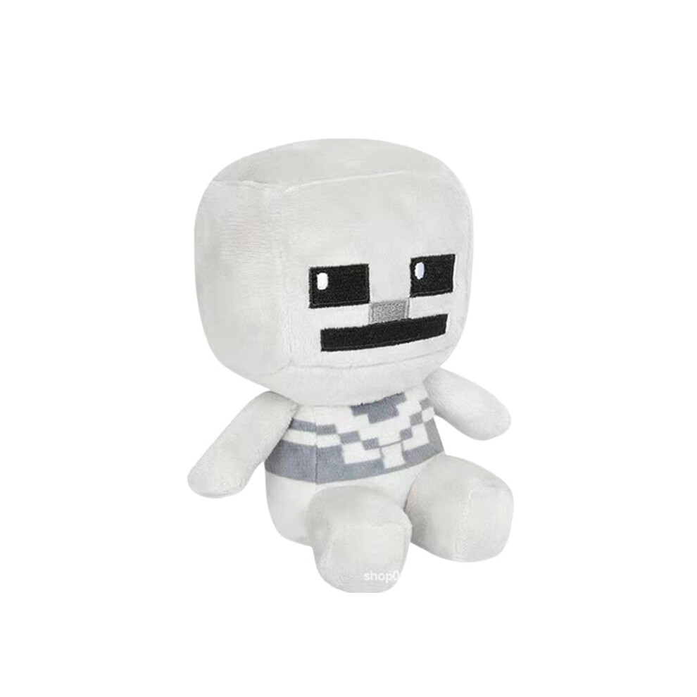 (13cm Skeleton Man) Minecraft Stuffed Animal Soft Plush ToyPixel Doll Children Gift Plushies Toy