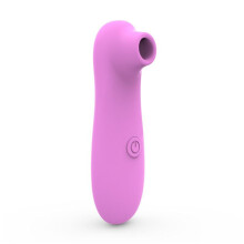 (Pink) Women Adult Sex Toys Vibrating Clit Breast Nipple Air Sucker Couples Massager