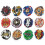 (Black) 12X Beyblade Burst Set Spinning with Launcher+Box 3