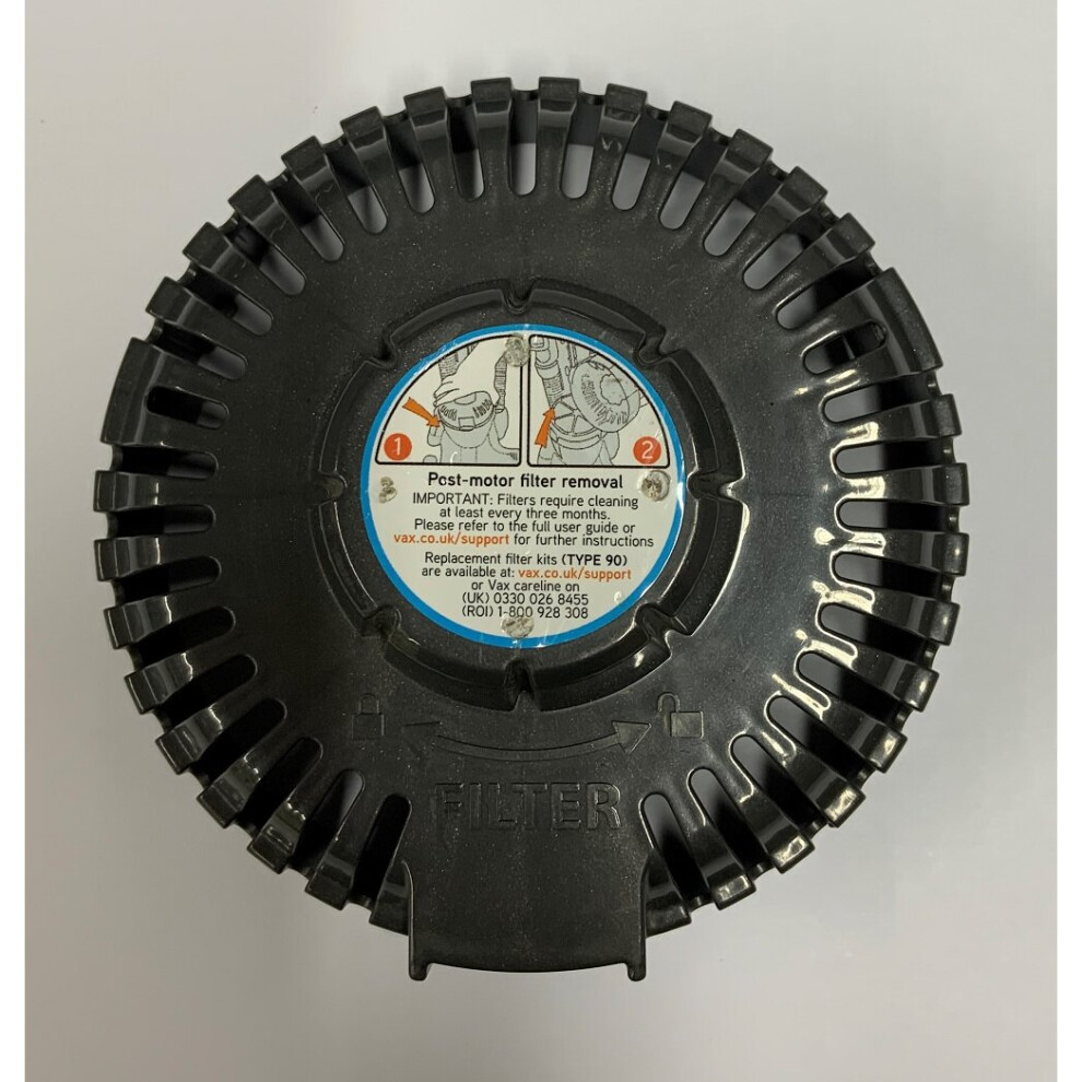 Vax Post Motor Filter Cover For Air Upright Vacuum Cleaners U85-As-Pme