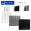 MCC (Grey, 600x748 mm Double) MCC Radiator Horizontal Vertical Designer Flat Panel Central Heating Radiator Heater 3