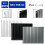 MCC (Black, 600x1020 mm Double) MCC Radiator Horizontal Vertical Designer Flat Panel Central Heating Radiator Heater 3