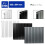 MCC (Grey, 600x884 mm Double) MCC Radiator Horizontal Vertical Designer Flat Panel Central Heating Radiator Heater 3