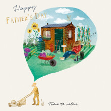 Happy Father's Day Dad's Shed Father's Day Card The Curious Inksmith Cards