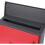Steel Post Box Wall Mounted Red Door Top Slot Side Lock 2 Keys 5