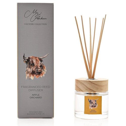 WIDDOP and Co. Widdop Meg Hawkins Highland Cow Apple Orchard Scent Reed Diffuser 150ml