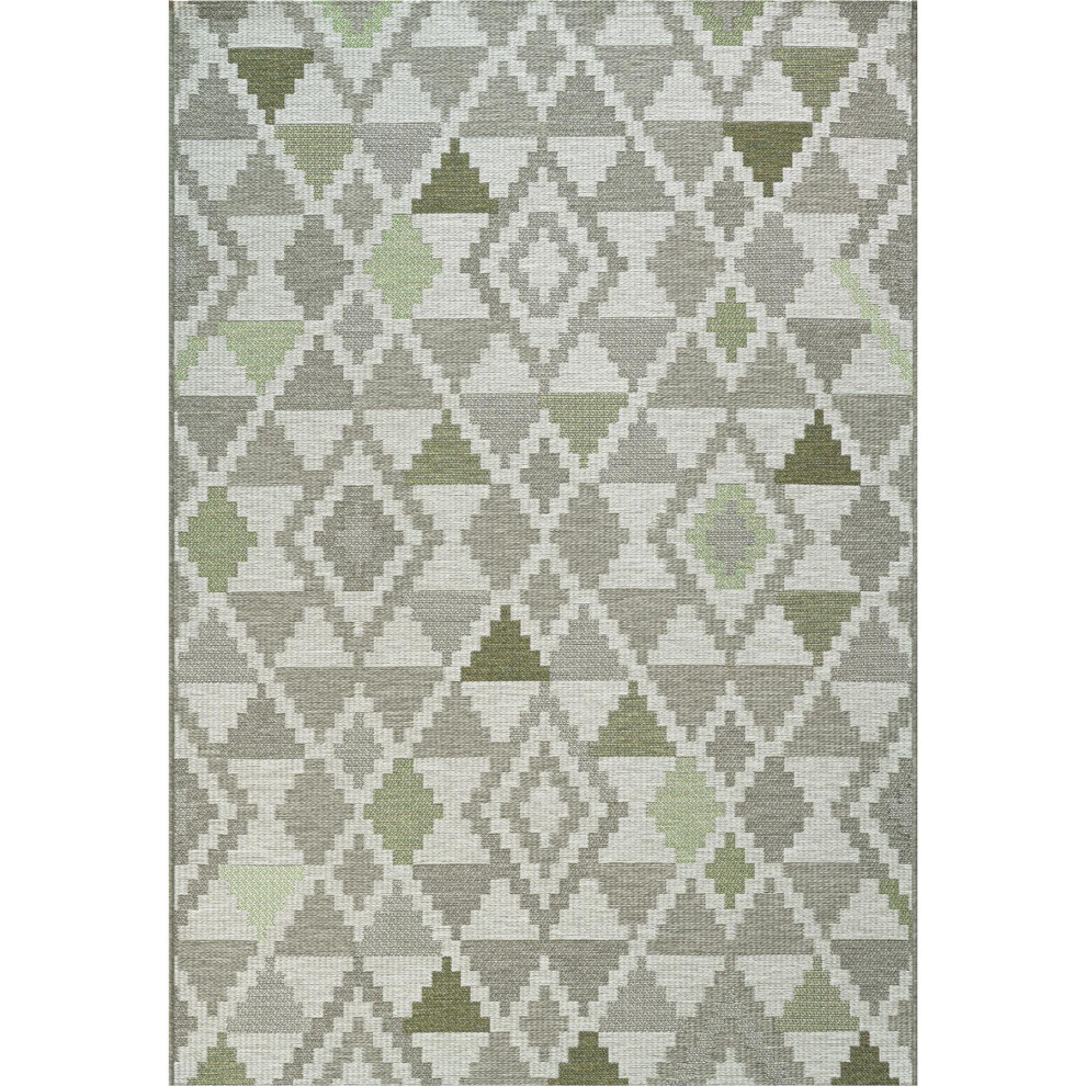 (Green, 200x290cm) Brighton Modern Indoor/Outdoor Rug Carpet Mat-image-OPC-P99825T-NEW