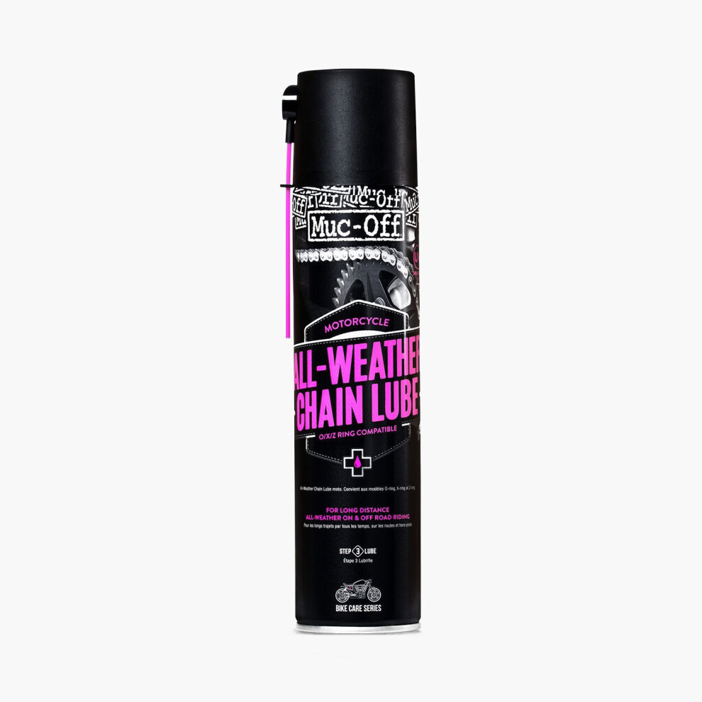 Muc-Off Motorcycle All-Weather Chain Lube 400Ml