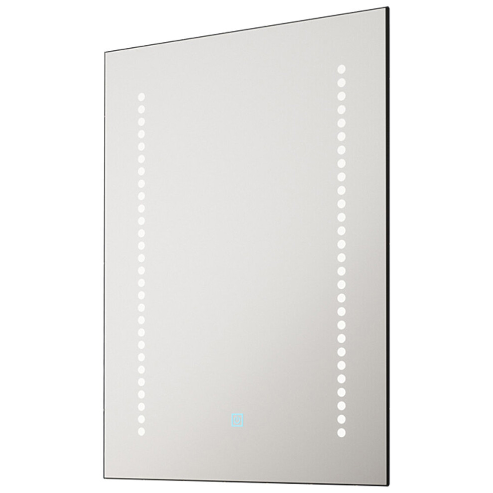 Loops 500 X 700Mm Ip44 Led Bathroom Mirror - Tunable - Demister & Shaver Socket White