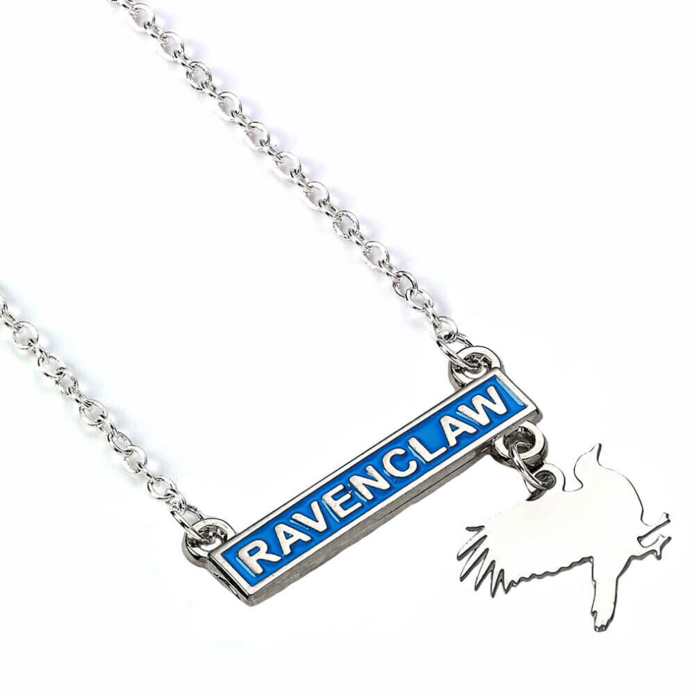Harry Potter Ravenclaw Bar Silver Plated Necklace