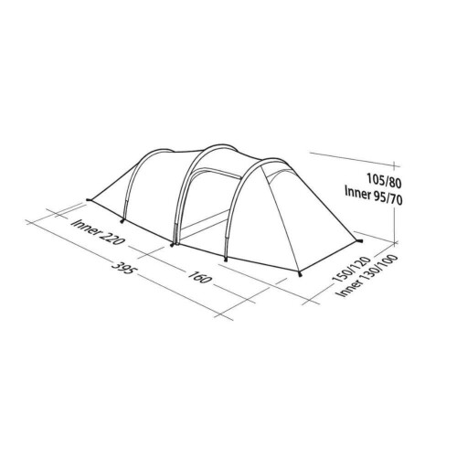 Robens Voyager 2EX 2 Man Trekking Tent 1