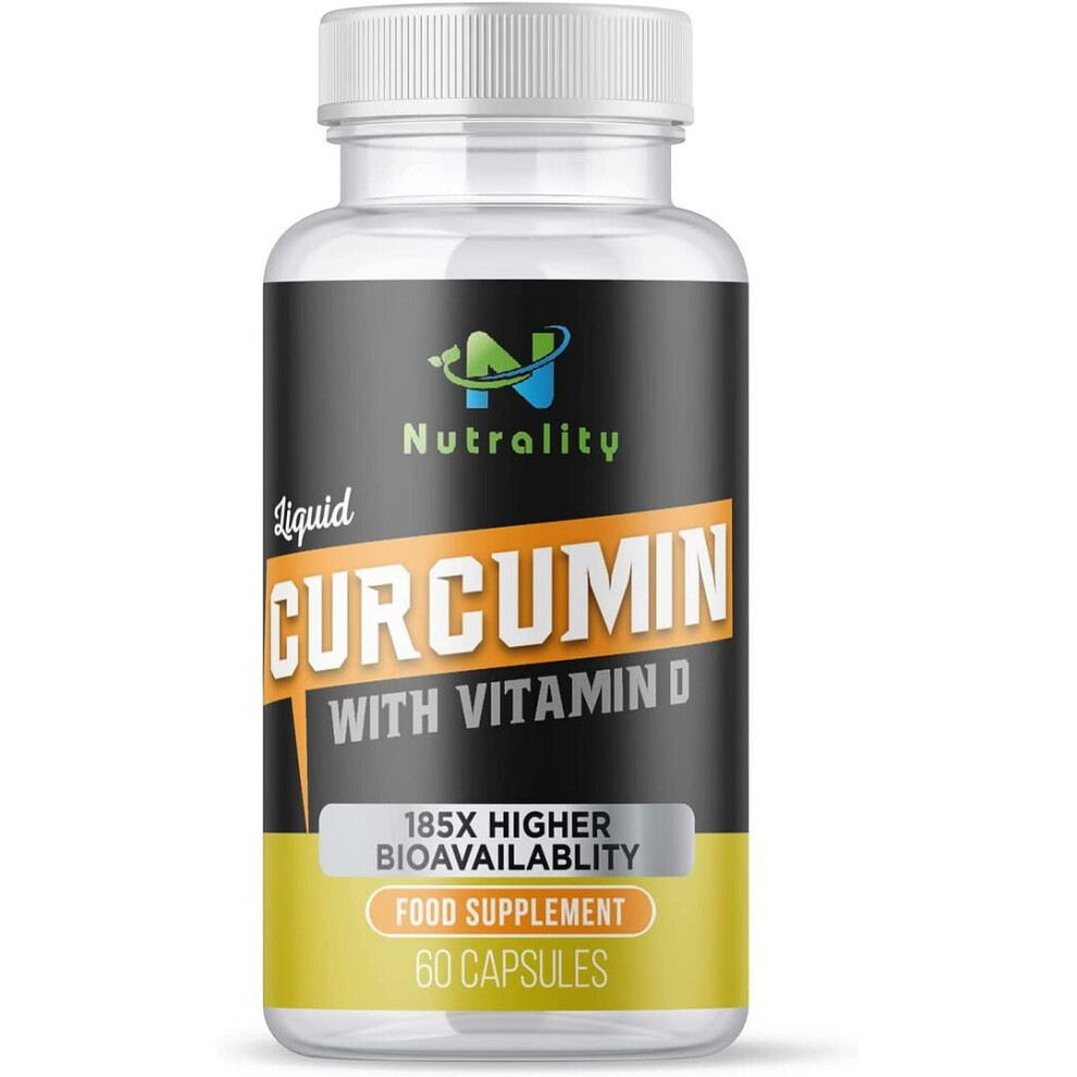 Nutrality Liquid Turmeric Curcumin Supplement