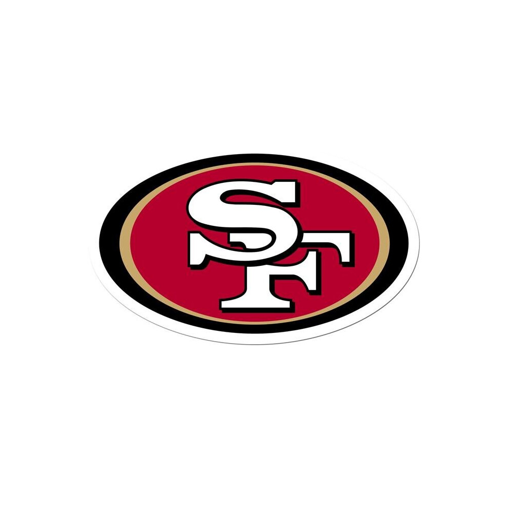 Siskiyou Fld075 8 In. Unisex Nfl San Francisco 49Ers Auto Decal 754603970931